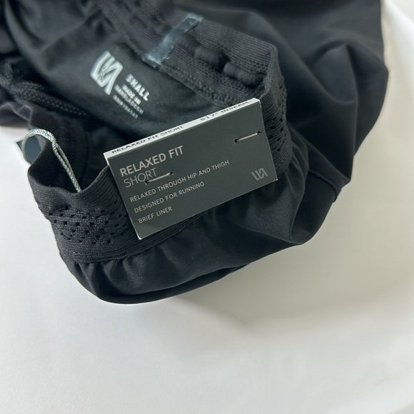 VRST 7" Velocity Short‎ Pure Black Lined Small NWT - Picture 5 of 7